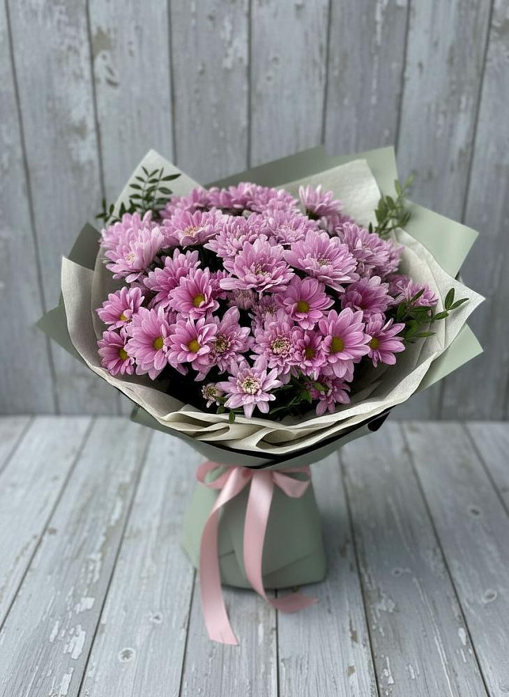 Букет цветов из: Хризантемы в Новодонецкой