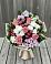 Букет цветов из: Альстромерии, Гвоздики, Розы и Хризантемы в Новодонецкой