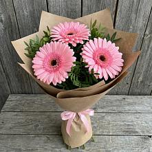Букет цветов из:  Герберы в Новодонецкой