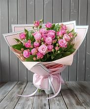 Букет Розовый кустик #REPLACE_PRED# Новодонецкой