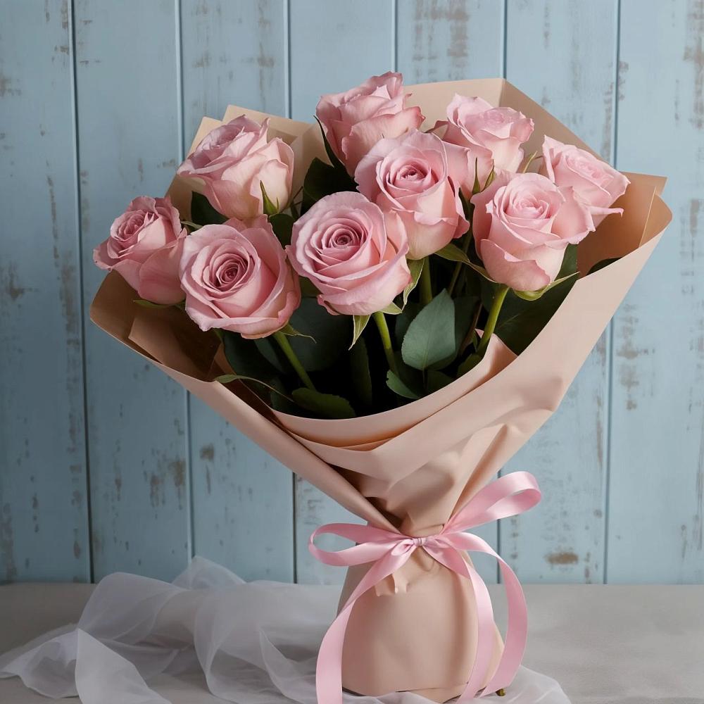 Букет цветов из: Розы в Новодонецкой