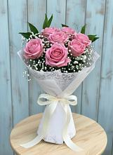 Букет цветов из:  Розы в Новодонецкой