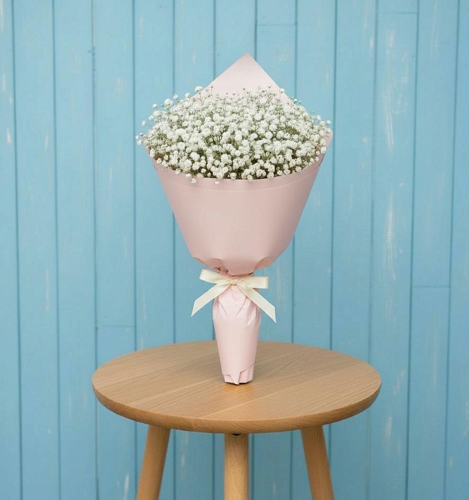 Букет цветов из: Гипсофила в Новодонецкой