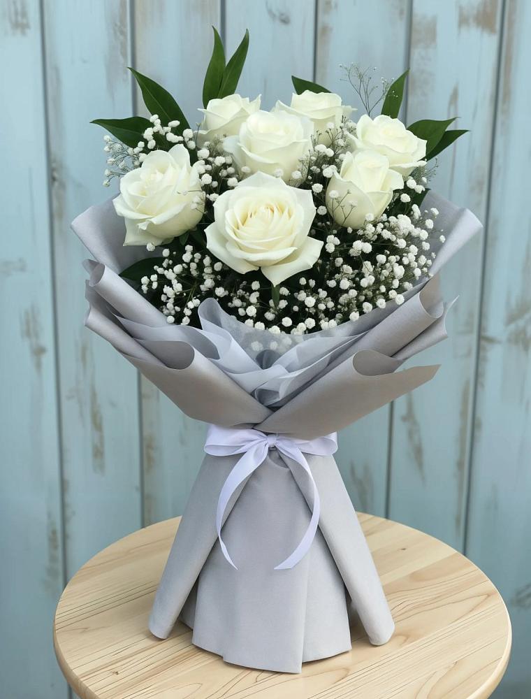 Букет цветов из: Розы в Новодонецкой