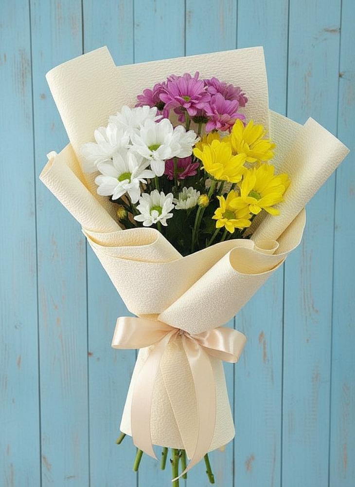 Букет цветов из: Хризантемы в Новодонецкой