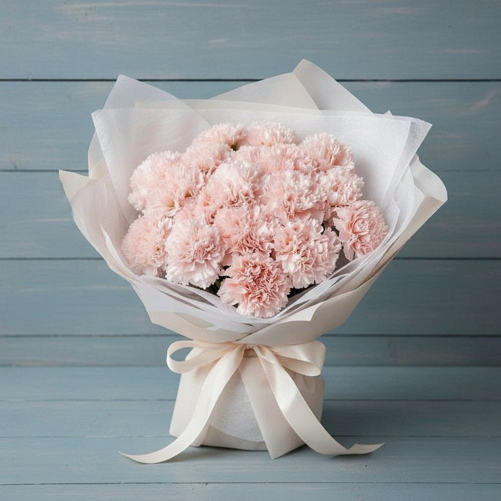 Букет цветов из: Гвоздики в Новодонецкой