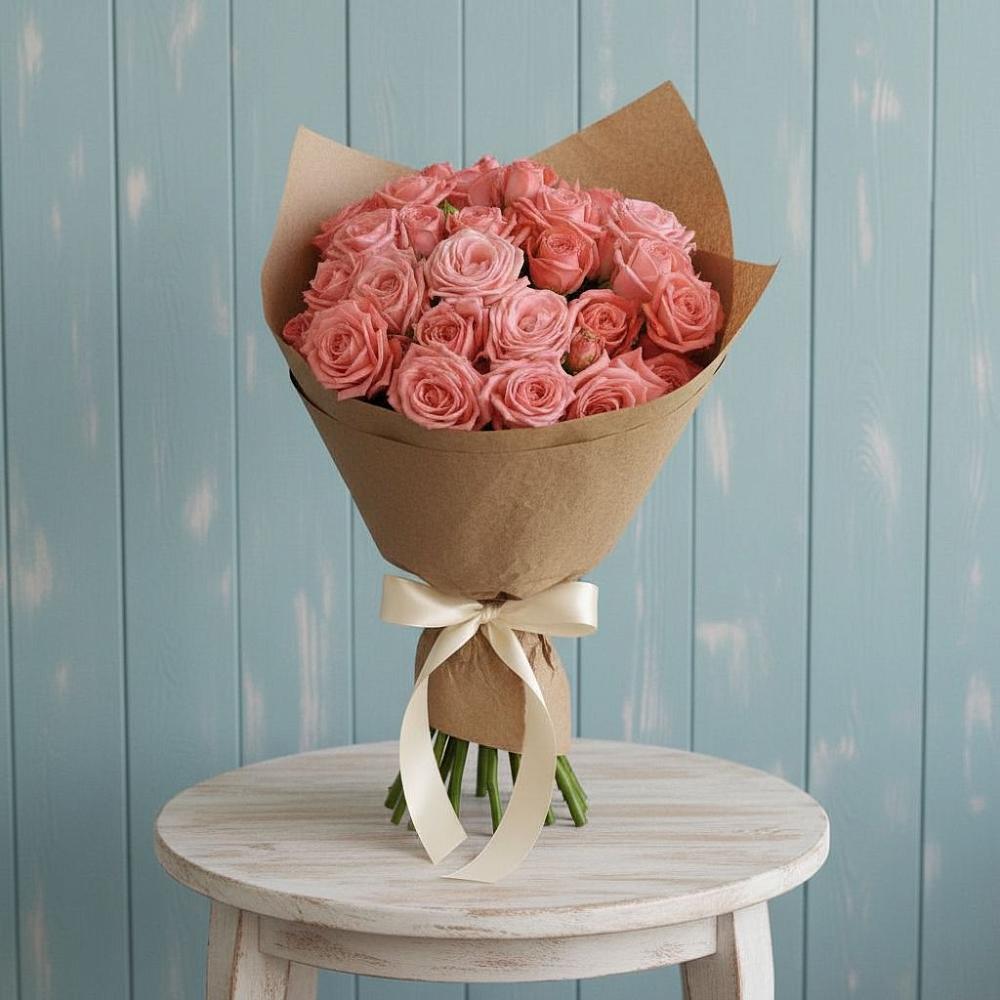 Букет цветов из: Розы в Новодонецкой